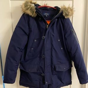 Polo Ralph Lauren water resistant down parka for boys L size